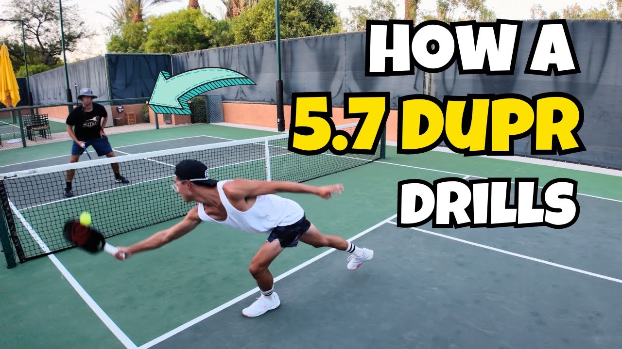 Instructive Pickleball | Full Un-Edited Drill Session ft. Chiron Burl (5.7 DUPR)