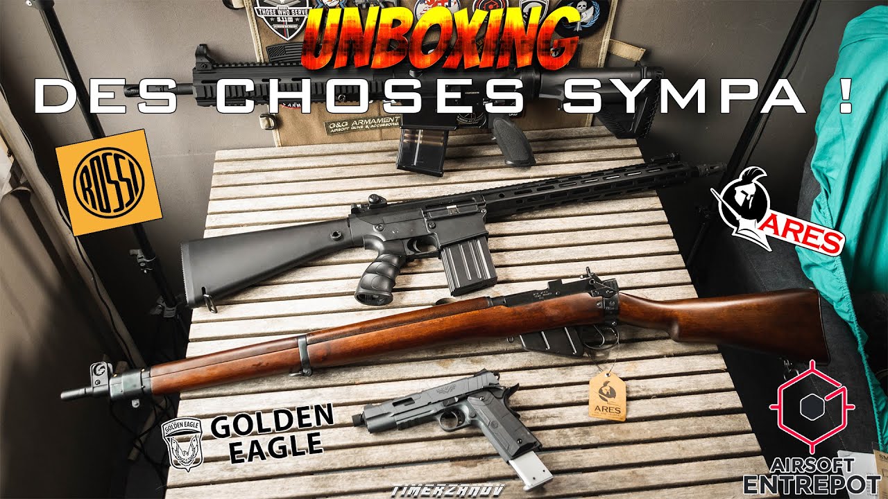 UNBOXING AIRSOFT - DES CHOSES SYMPA ! 👀🙌 (Airsoft Entrepot)