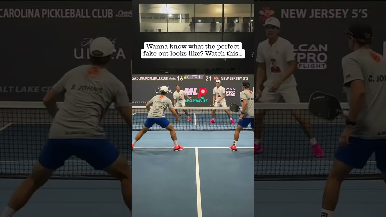 This was the Magicians of Pickleball face off 🤝😂 #pickleball #shorts