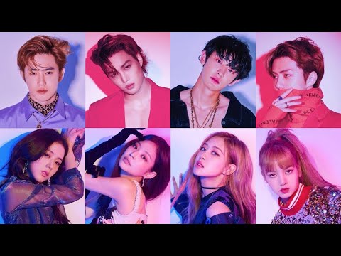 BLACKPINK (블랙핑크) X EXO (엑소) Moments Pt. 2