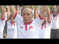 International Yoga Day: Rajnath Singh, Army chief Gen Manoj Pande Perform Yoga Asanas | News9  - 04:52 min - News - Video