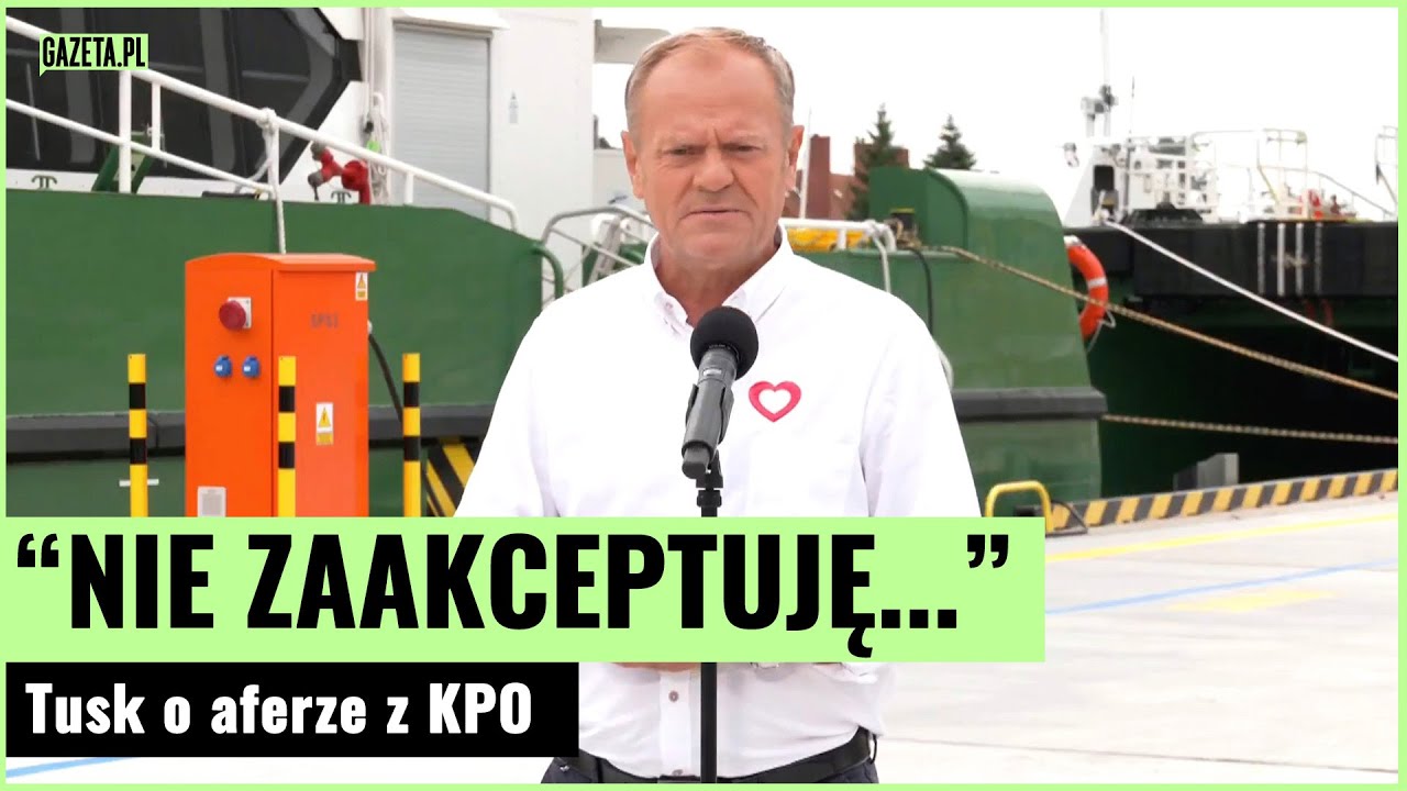 Donald Tusk tłumaczy aferę z KPO. "Sam tego przypilnuję" | Gazeta.pl