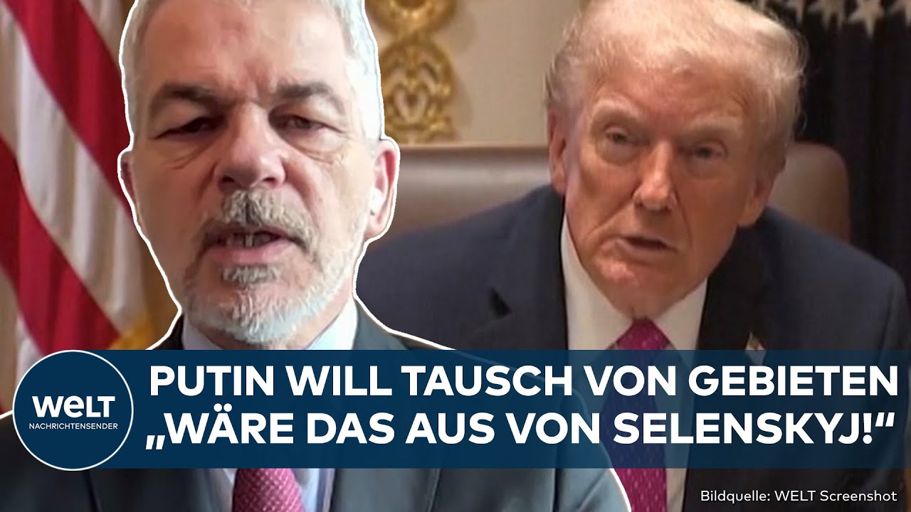 UKRAINE-KRIEG: Knallharte Analyse! Putin will Tausch von Gebieten! Das wäre die Konsequenz