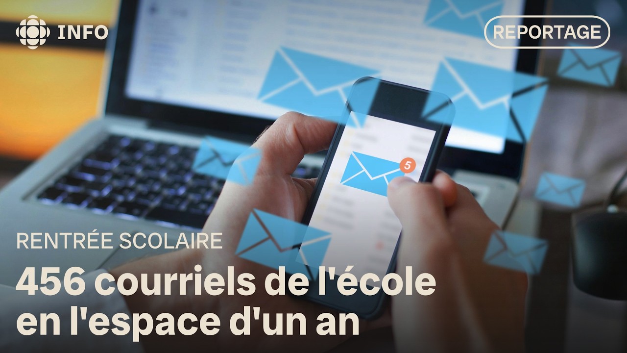 Rentrée scolaire : un père reçoit des centaines de courriels de l'école