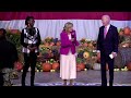 Biden serves Friendsgiving meal to military families  - 00:45 min - News - Video