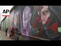 Urban artists in Peru unveil mural in honor of the 25th anniversary of Star Wars Episode One