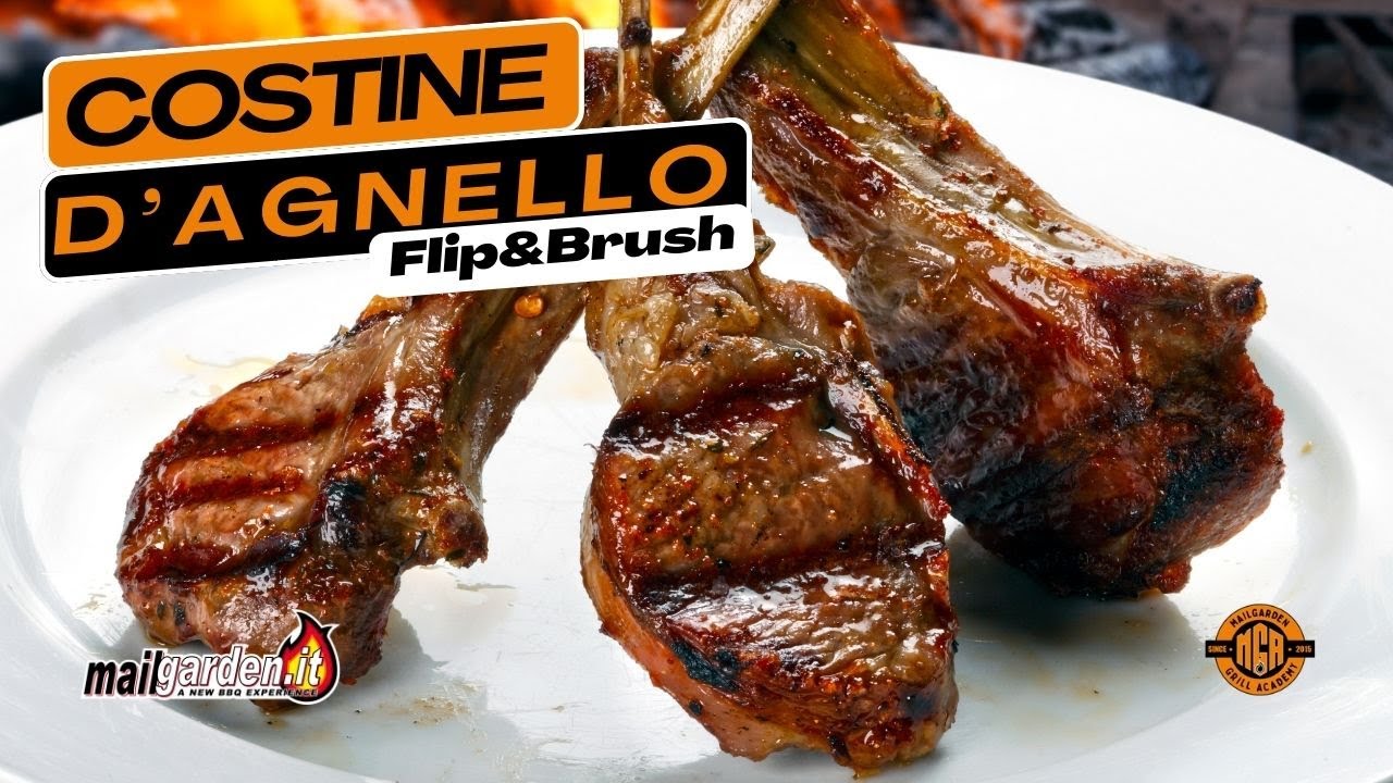 Nel nuovo video un classico di Pasqua, le costolette di agnello cotte sul kamado