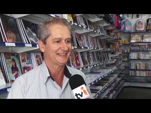 Vídeo: Movimento nas papelarias já é intenso