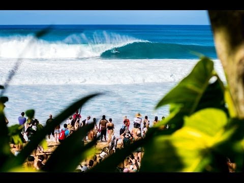 Last second winning wave - Volcom Pipe Pro w- John John Florence 