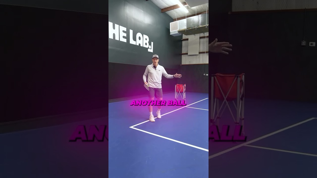 The best time to drop… #pickleballtips #pickleball