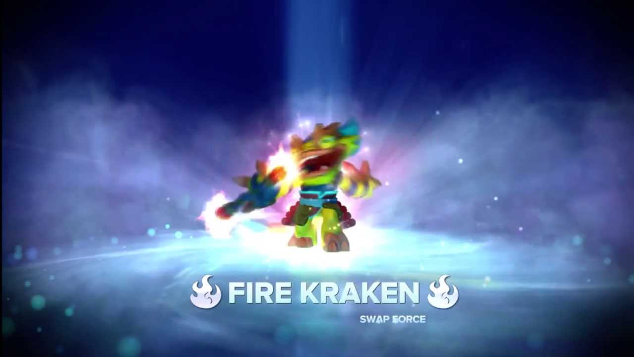 fire kraken skylanders