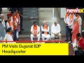 PM Visits Gujarat BJP Headquarter | Praises Efforts Of Party Workers | NewsX