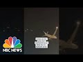 Watch As Sparks Shoot Out Of A #UnitedAirlines Plane After Takeoff