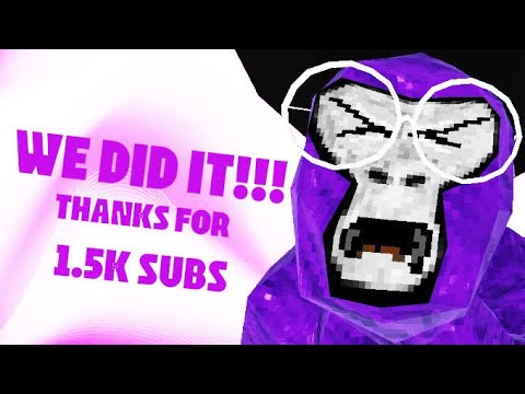 PLAYING GORILLA TAG WITH MY VIEWERS!!!