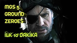 Metal Gear Solid 5 Ground Zeroes İlk 10 Dakika