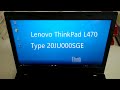 Lenovo ThinkPad L470 Notebook - 20JU000SGE / 20JU000S