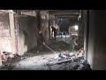 Group of displaced Palestinians move into heavily damaged school in Gaza that was run by UN agency  - 00:55 min - News - Video