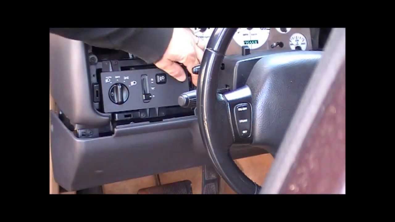 how to replace a 1996 Jeep Grand Cherokee Limited ... wiring diagram 2 switch 1 light 