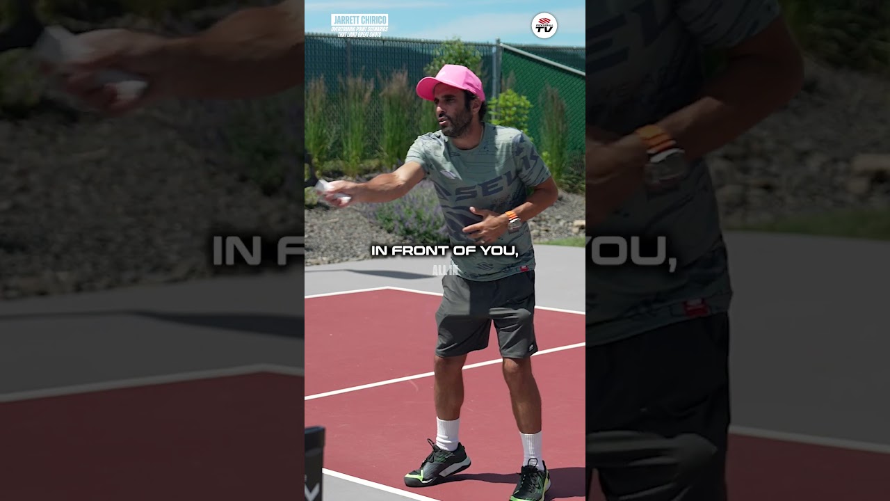Pickleball coach Jarrett Chirico will take you through a drill he calls the Collin Johns Drill ❌