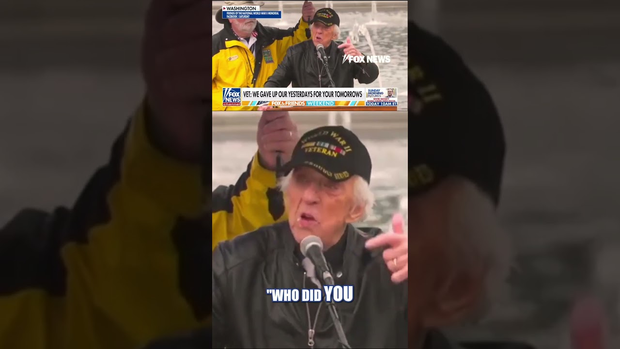 WWII veteran reveals ‘EXTRAORDINARY’ message to young people #foxnews #news #shorts #ww2 #military