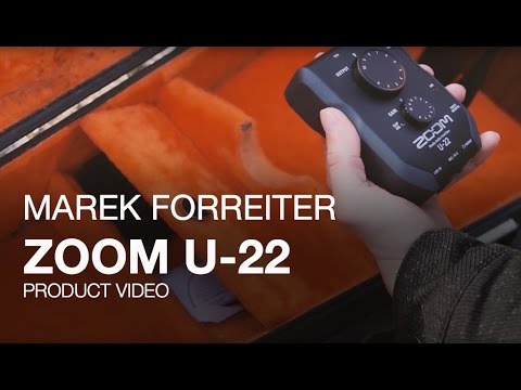 video Zoom U-22 handy audio interface