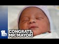 Mayor announces birth of first child