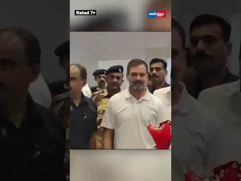 INDIA Mumbai Meet Rahul Gandhi  Sonia Gandhi arrives in Mumbai 