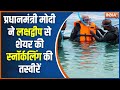 PM Modi Snorkeling In Lakshyadeep: स्नॉर्कलिंग सूट के साथ PM Modi समंदर के पानी के बीच आए नजर
