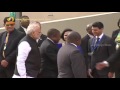 PM Modi Receives Ceremonial Welcome In Mozambique