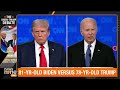Biden vs. Trump: Historic Debate Between Oldest U.S. Presidential Candidates | News9
