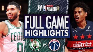 Boston Celtics vs Washington Wizards - Full Game Highlights | November 22, 2024 Emirates NBA Cup