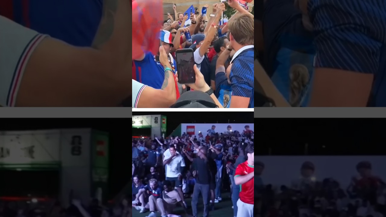 France-Maroc : la joie des supporteurs après la victoire des Bleus