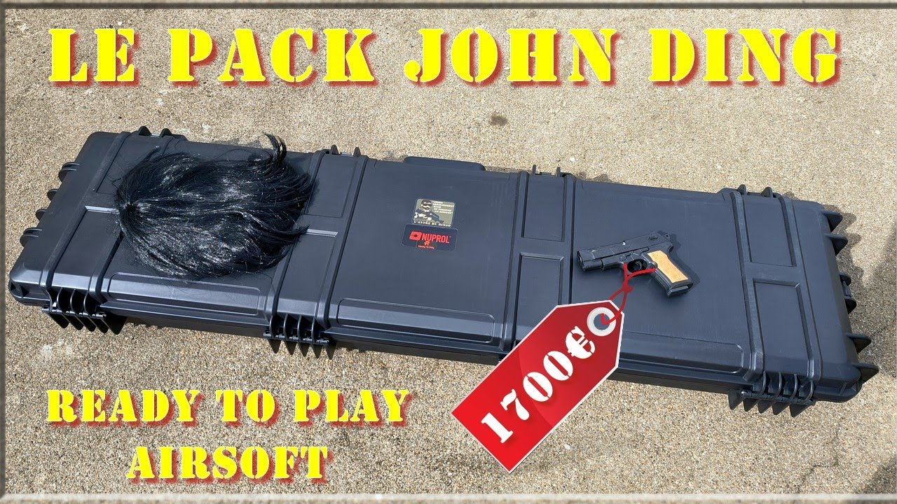 Airsoft - Présentation du pack "John Ding" Ready to Play [French]