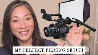 Perfect Filming Setup for Beauty Videos - Camera, Lighting and Microphone