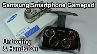 فتح صندوق ومراجعه جويستك سامسونج | Samsung Smartphone GamePad - Unboxing ...