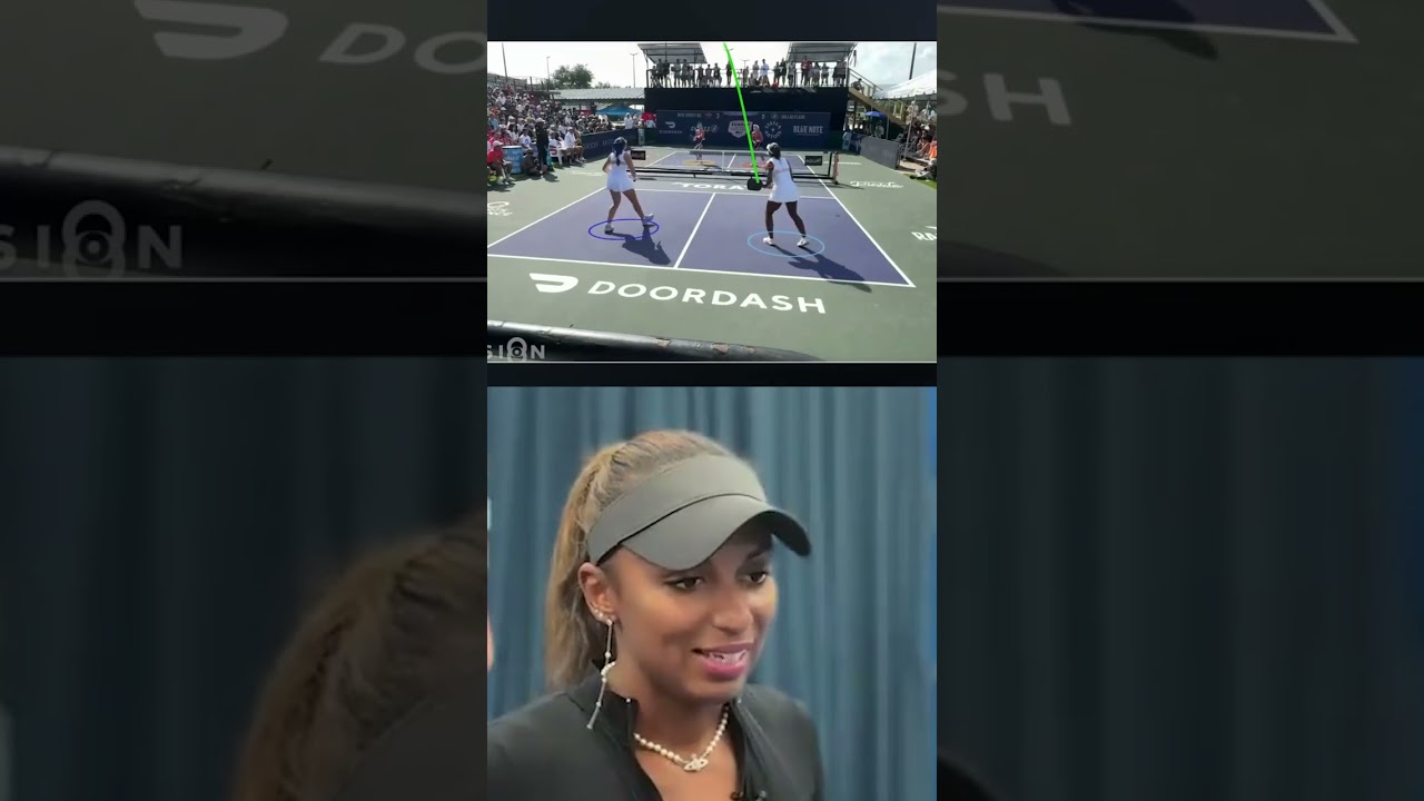 Such a Unique Pickleball Play w/ Tyra Black
