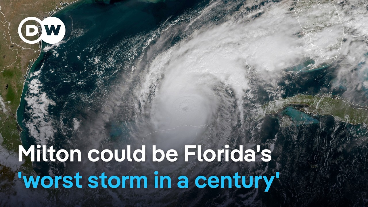 Stay and 'you are going to die': Florida braces for direct hit from Hurricane Milton | DW News