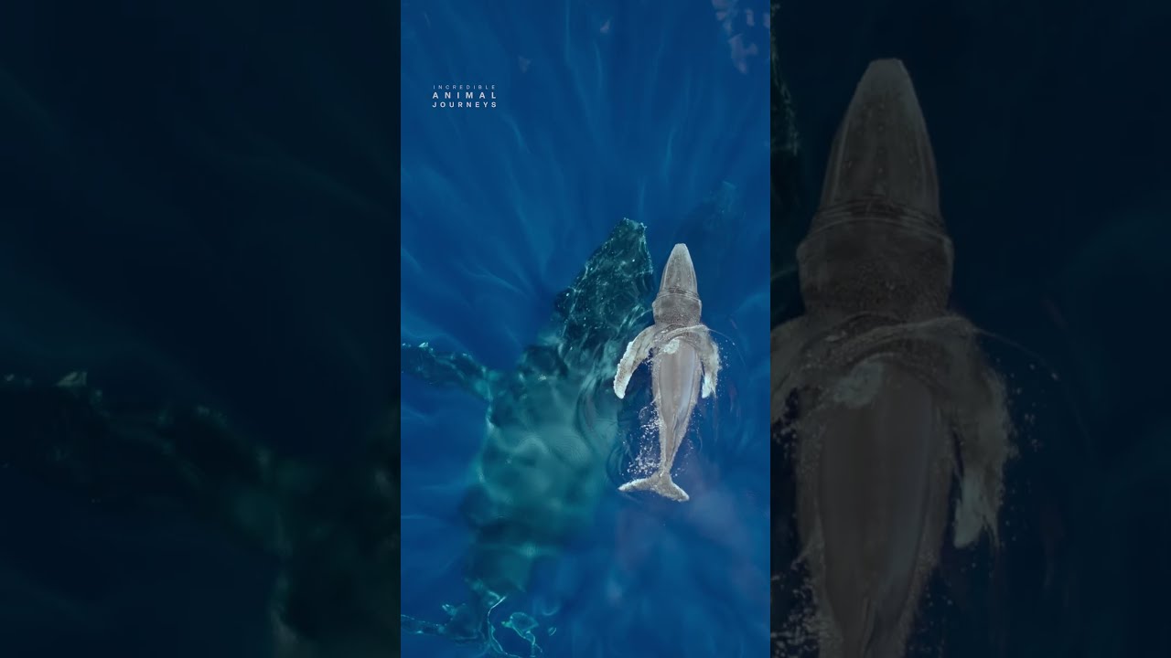 From the deep blue comes a miracle 💫 #IncredibleAnimalJourneys