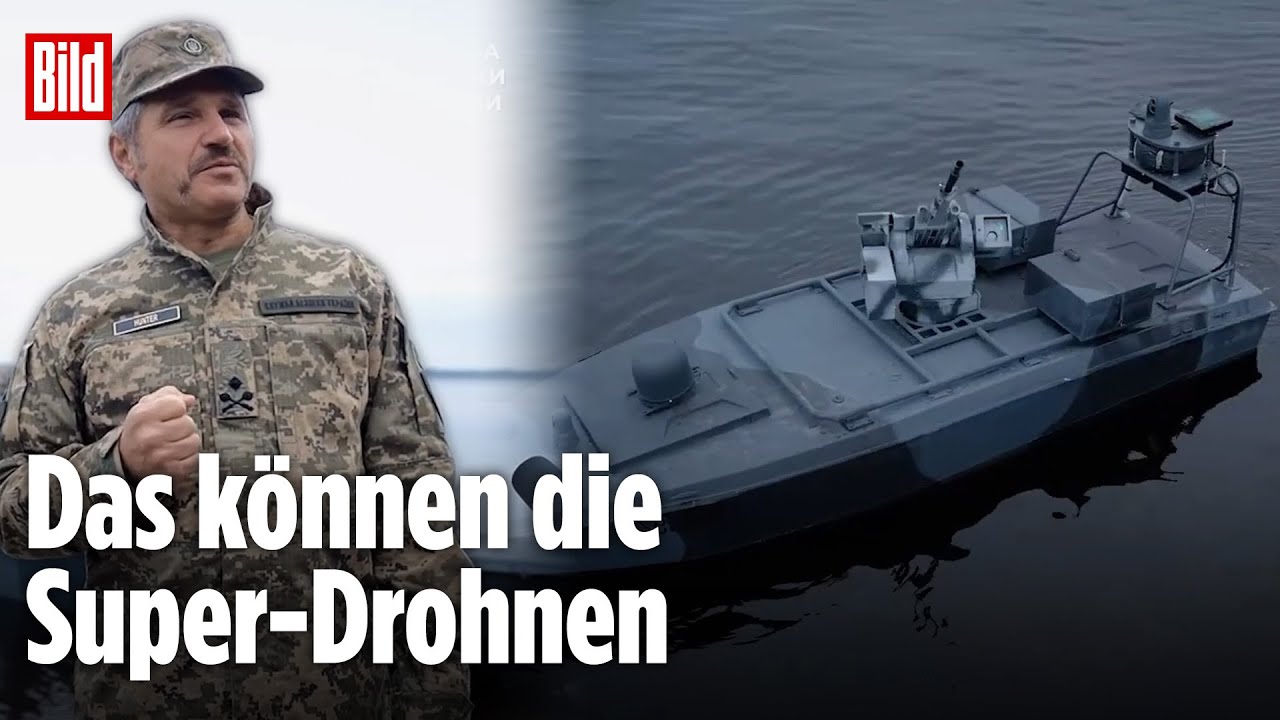 Ukrainische „Sea Baby“-Drohnen jagen Russlands Flotte