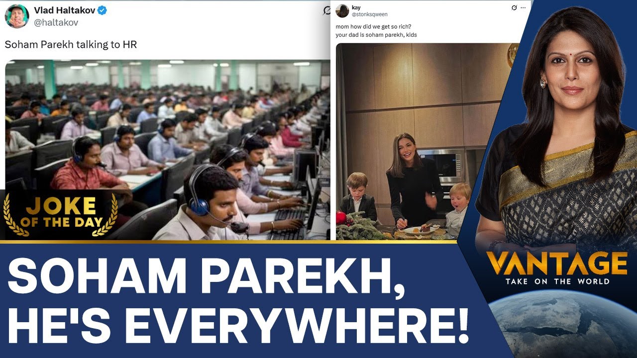 Moonlighting Techie Soham Parekh Triggers Online Jokes | Vantage with Palki Sharma | N18G