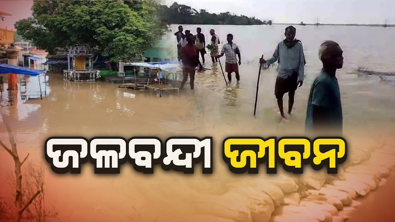 🔴Live | ଜଳବନ୍ଦୀ ଜୀବନ | Odisha Flood Alert: Thousands Stranded as Flood Situation Worsens