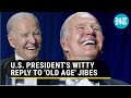 'They say I'm old': Biden mocks jokes about his age at White House Dinner 