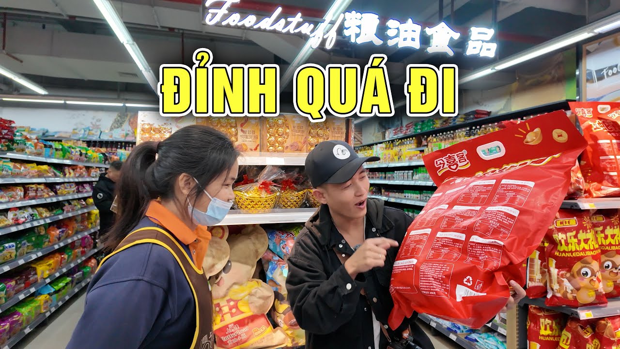 Hàng hóa trong siêu thị của Trung Quốc đỉnh thế này thì ai địch nổi