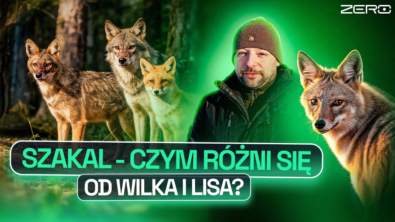 SZAKAL ZŁOCISTY - DRAPIEŻNIK Z POLSKICH LASÓW | GATUNEK ZERO