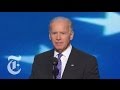 Joe Biden's Full DNC Speech | The New York Times
