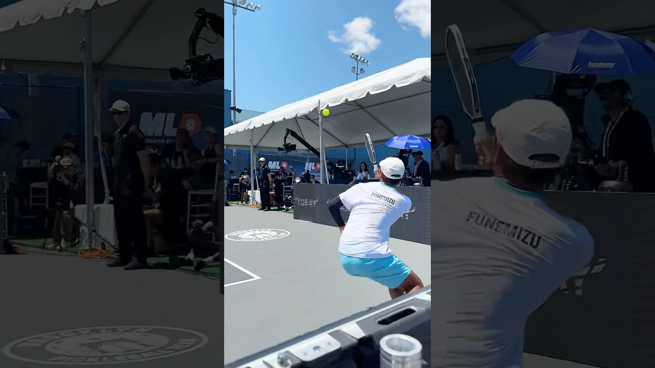 Japanese pickleball player breaking records! 🇯🇵