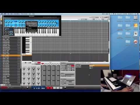 Akai MPC Software / Studio Step By Step Tutorial - Sequencing & Tracking Out Instruments