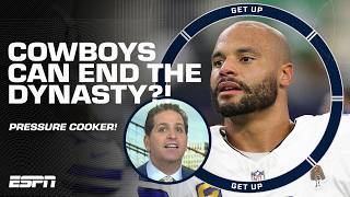 Chiefs vs. Cowboys HAS IT ALL! 👏 Peter Schrager says a loss COULD BE THE DYNASTY'S END! | Get Up