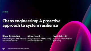 AWS re:Invent 2024 - Chaos engineering: A proactive approach to system resilience (ARC326)