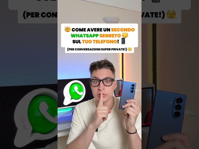 COME AVERE UN SECONDO WHATSAPP SEGRETO! 🤫